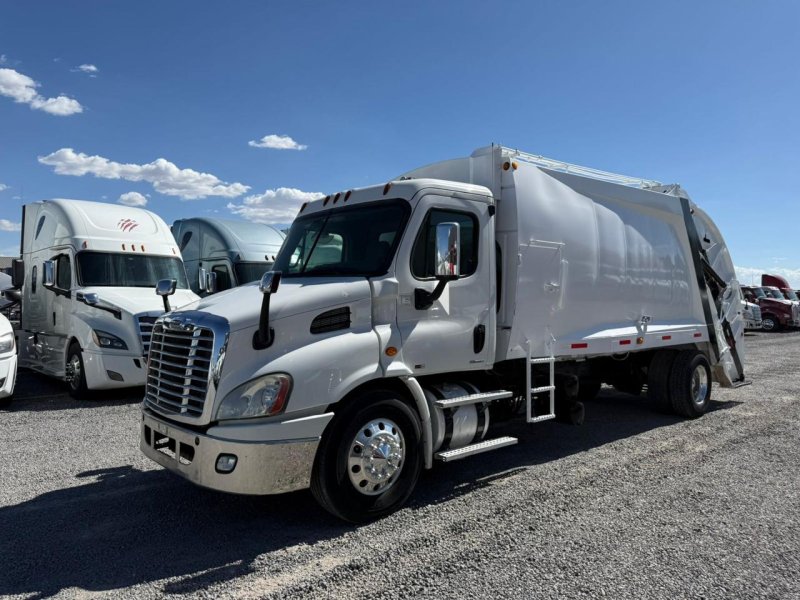 Camion recolector de basura