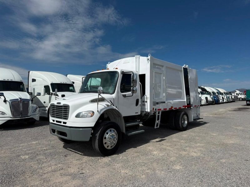 Camion recolector de basura